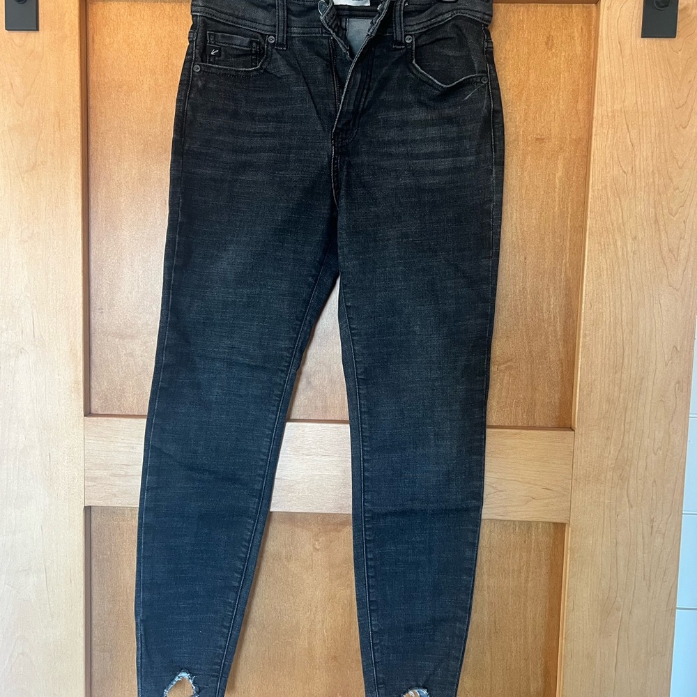 KanCan Black Distressed Skinny Jeans